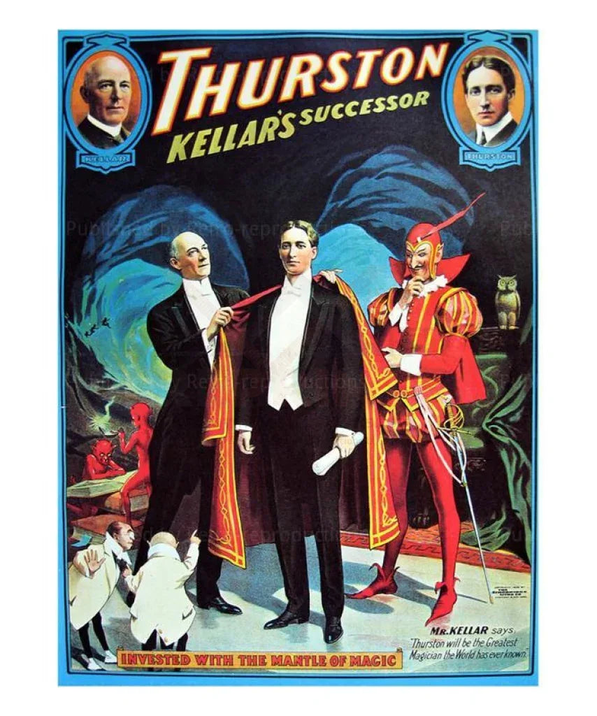 Thurston, le successeur de Kellar - VINTAGEARTREPRINTS.COM