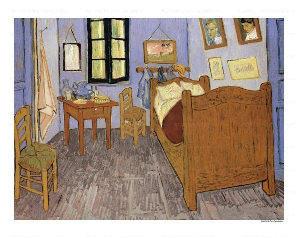 Van Gogh's Bedroom in Arles - VINTAGEARTREPRINTS.COM