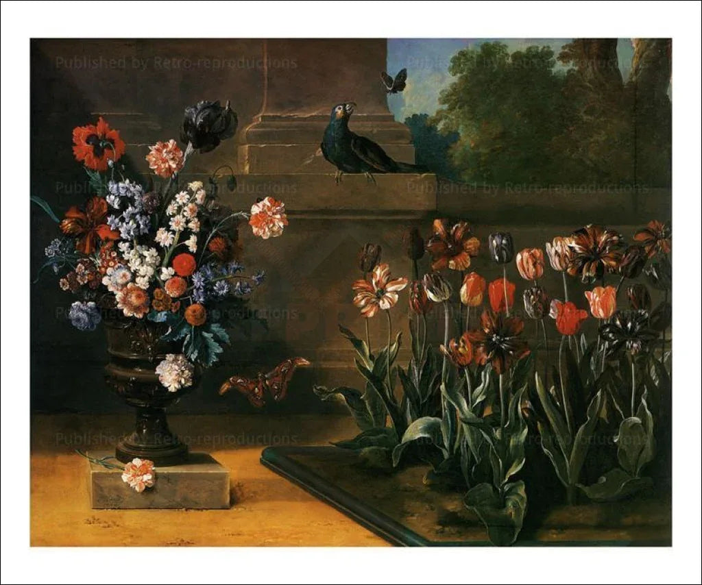 Vase de Fleurs - VINTAGEARTREPRINTS.COM