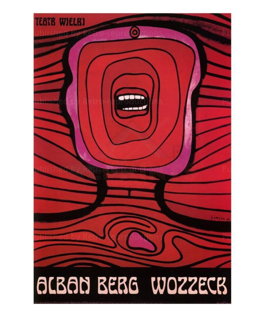 Vintage art canvas prints, Wozzeck - Vintage Art, canvas prints