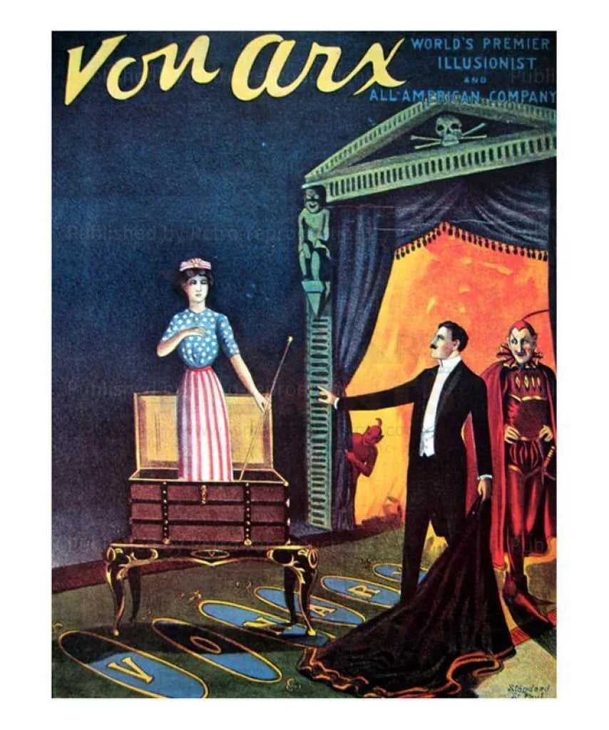 Von Arx Magician - VINTAGEARTREPRINTS.COM