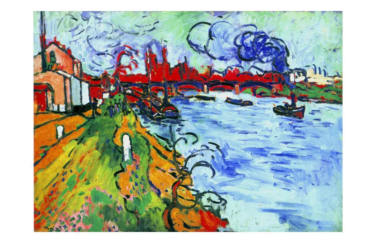 Maurice de Vlaminck - VINTAGEARTREPRINTS.COM