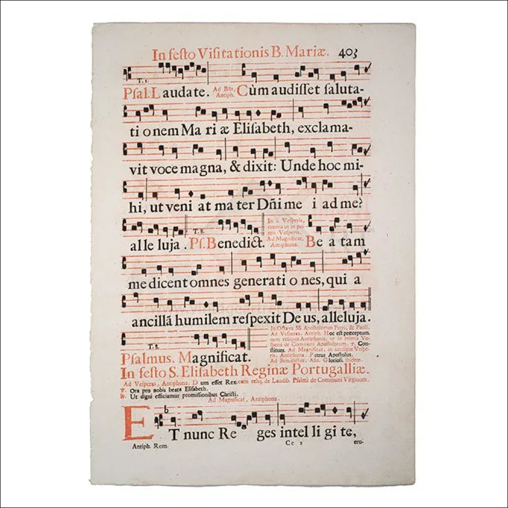 Sheet Music: Schubert's Ave Maria in Latin - VINTAGEARTREPRINTS.COM