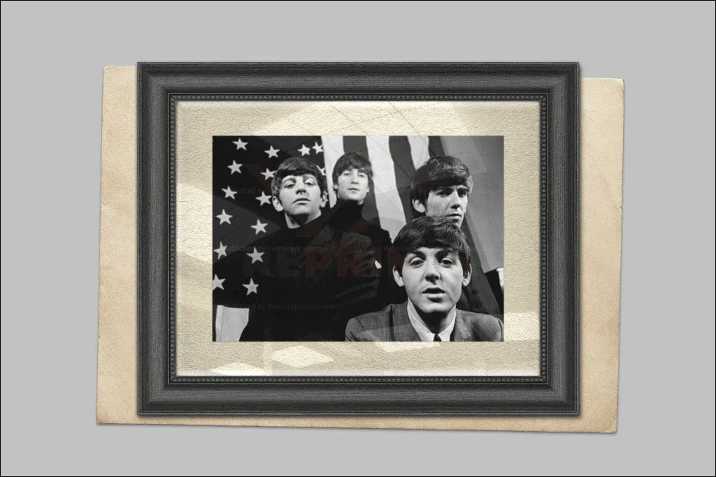 The Beatles in America, 1964 - VINTAGEARTREPRINTS.COM