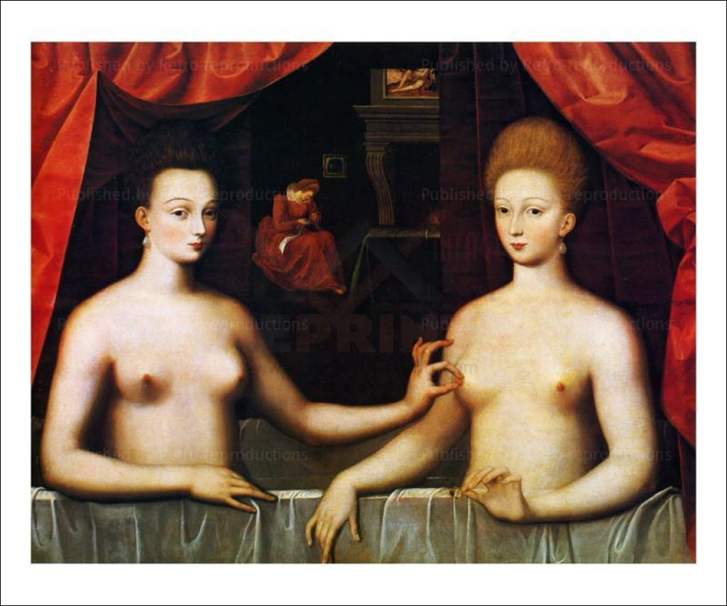 Femmes au Bain - Edgar Degas - Vintage Art, canvas prints