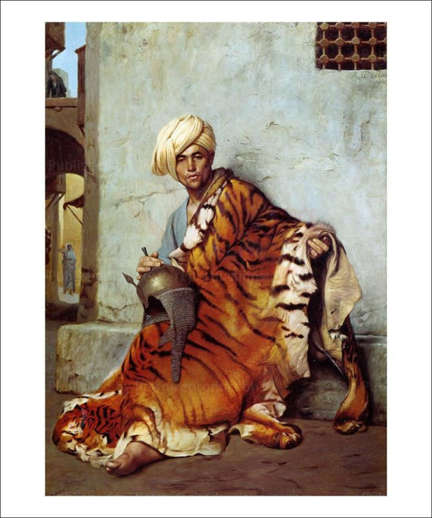 Jean-Leon Jerome, Marchand de Peaux - Vintage Art, canvas prints