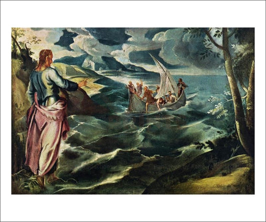 La Peche Miraculeuse 1518 - Vintage Art, canvas prints