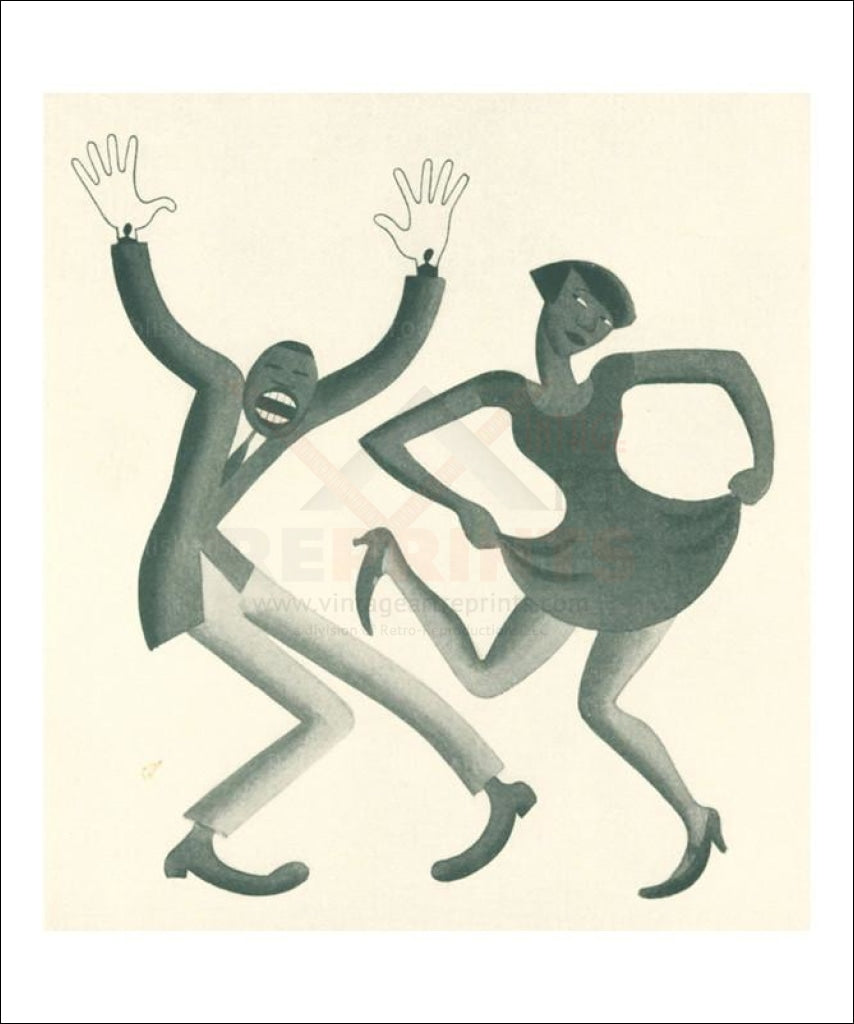 Double Charleston No. 34 - Vintage Art, canvas prints