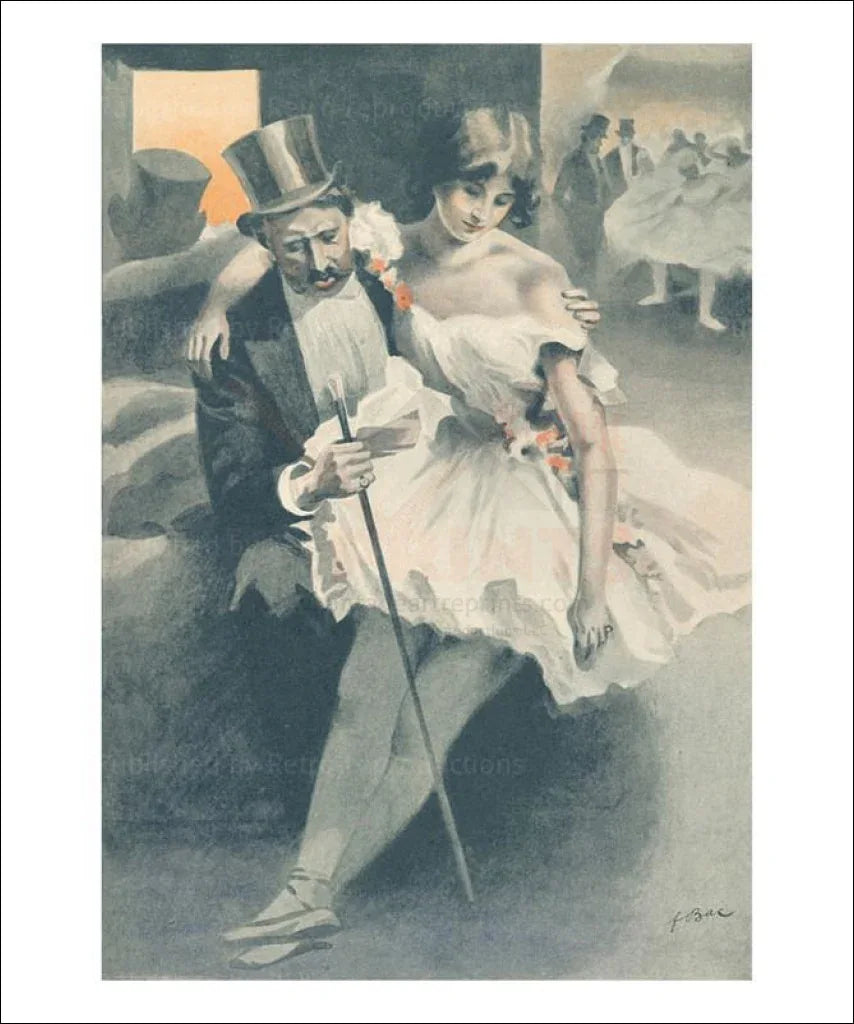 Femme de Theatre 8 - VINTAGEARTREPRINTS.COM