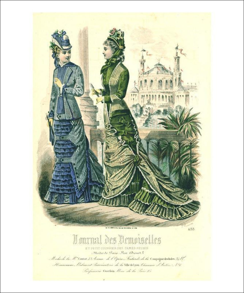 Le Journal des Demoiselles # 4153 - Vintage Art, canvas prints
