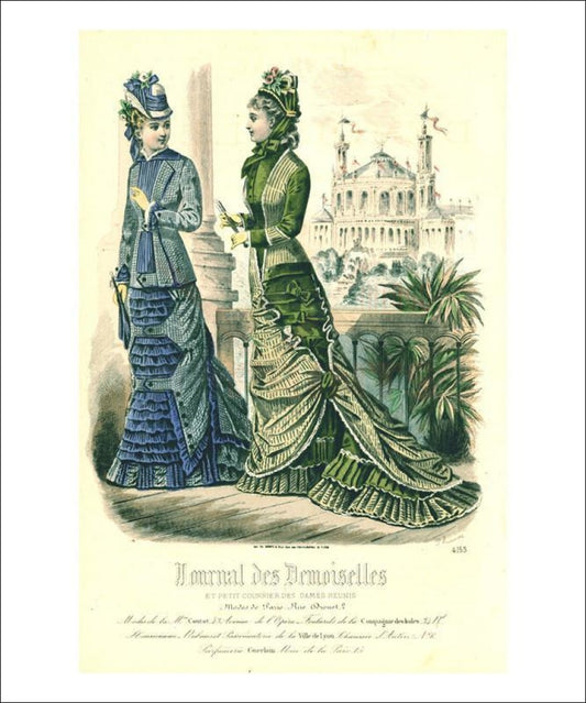 Le Journal des Demoiselles # 4153 - Vintage Art, canvas prints