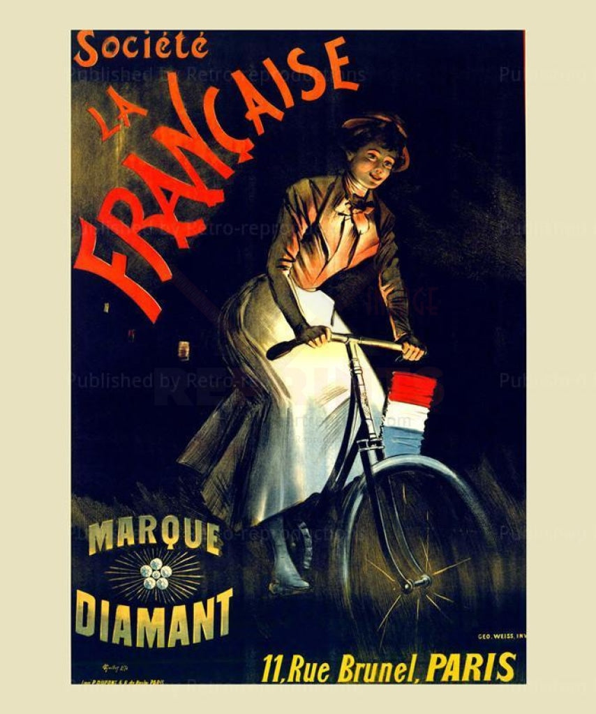 Marque Diamant - Vintage Art, canvas prints