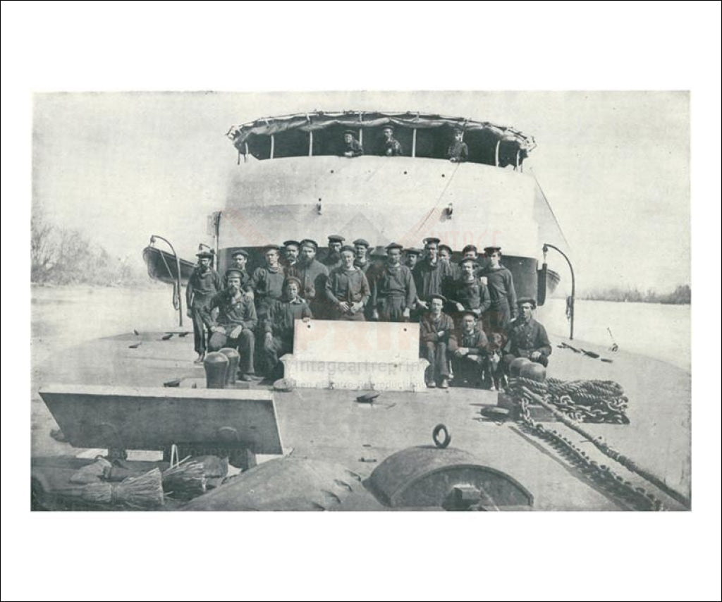 Monitor on the James, photographic print - Vintage Art, canvas prints