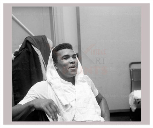 Muhammad Ali - Vintage Art, canvas prints