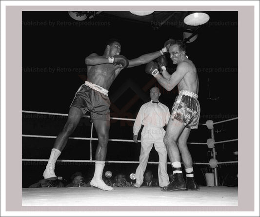 Muhammad Ali - Vintage Art, canvas prints