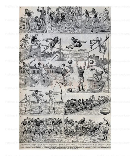 Olympic Games - VINTAGEARTREPRINTS.COM