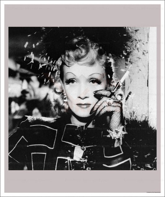 Photographic print, Actress Marlene Dietrich, - Vintage Art, canvas prints