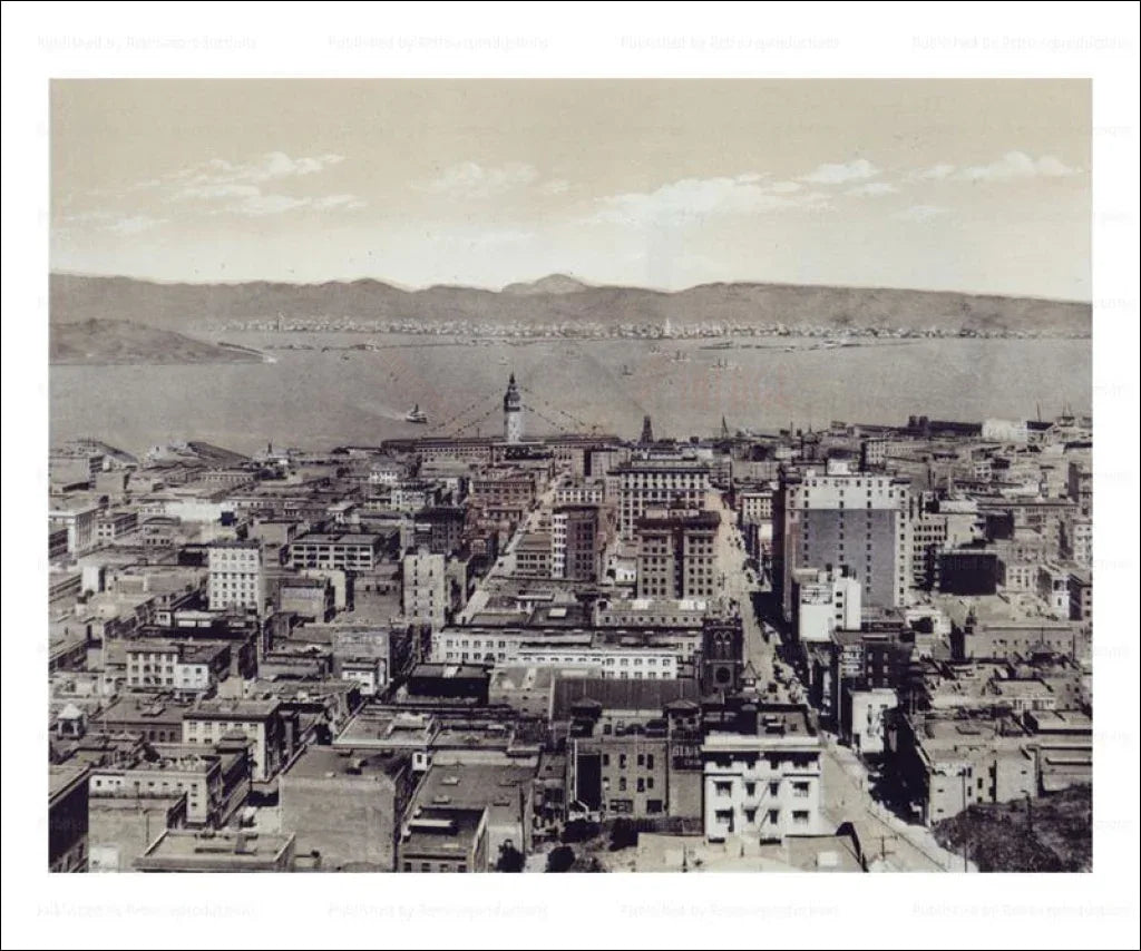 San Francisco, 1915 - VINTAGEARTREPRINTS.COM