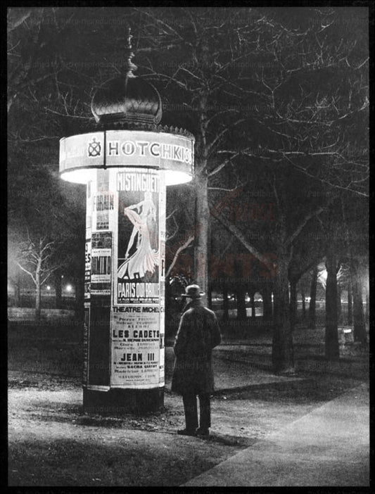 Brassai 02 - black and white photograph - Vintage Art, canvas prints