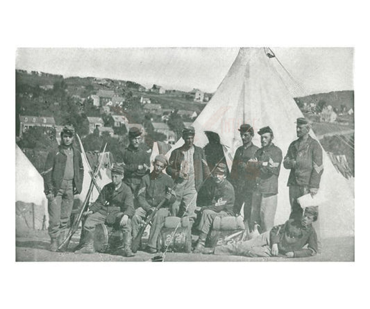 Company E New York Volunteers - Vintage Art, canvas prints