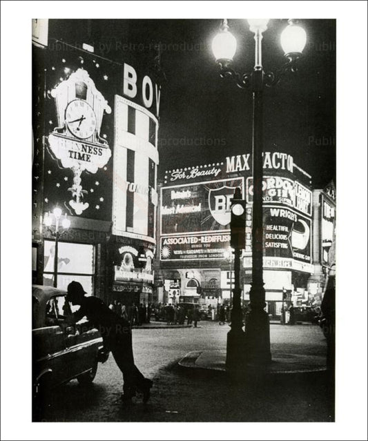 City Lights - Vintage Art, canvas prints