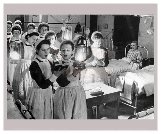 Nurses 4 - Singing - VINTAGEARTREPRINTS.COM