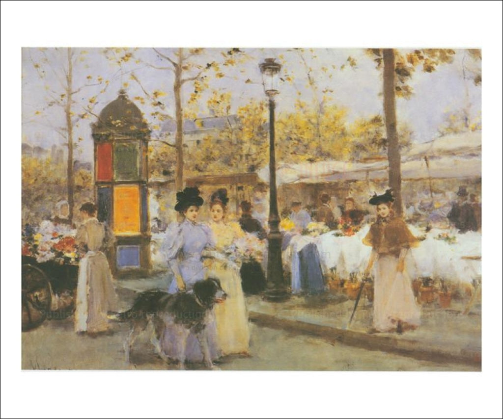 Printemps a Paris - Vintage Art, canvas prints
