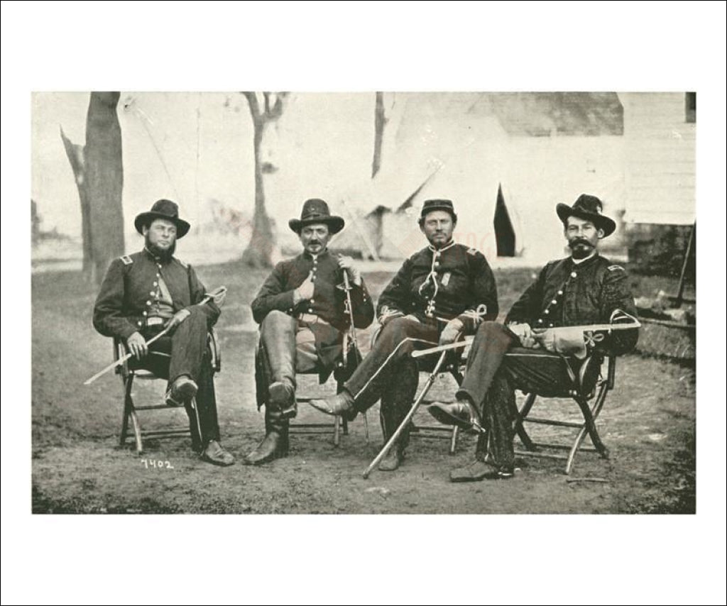 Provost Marshall's - Army Corps - Vintage Art, canvas prints