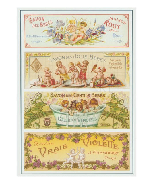Soaps for Babies - Vintage Art, canvas prints
