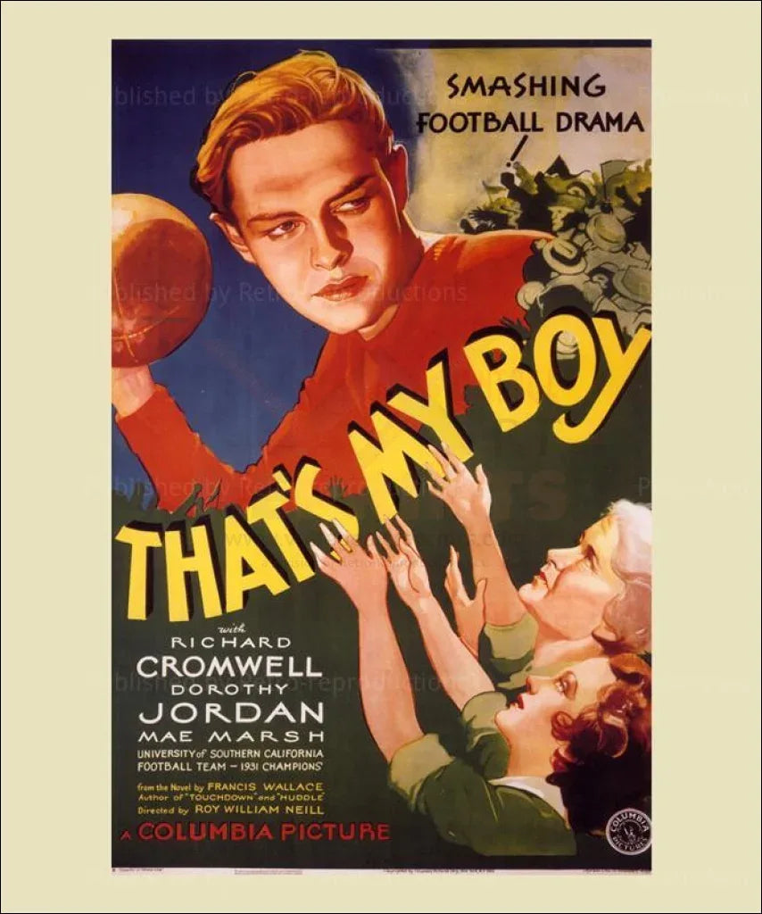 That's My Boy, 1932 - VINTAGEARTREPRINTS.COM