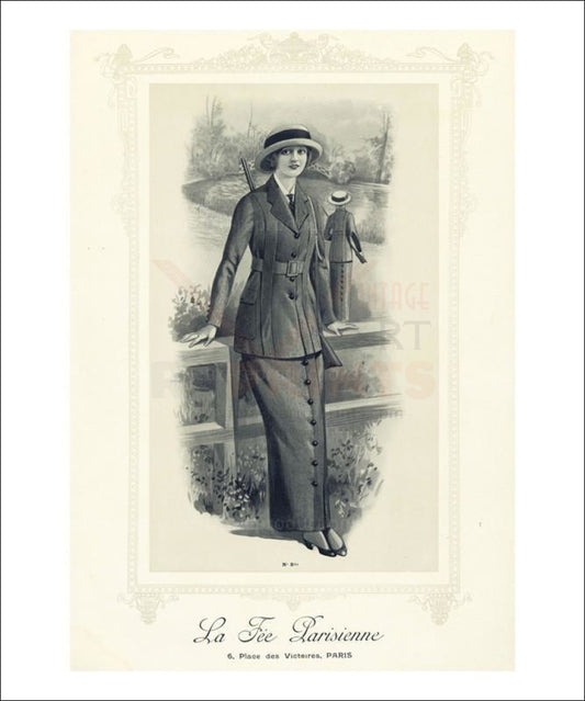 The Huntress 1913 - Vintage Art, canvas prints