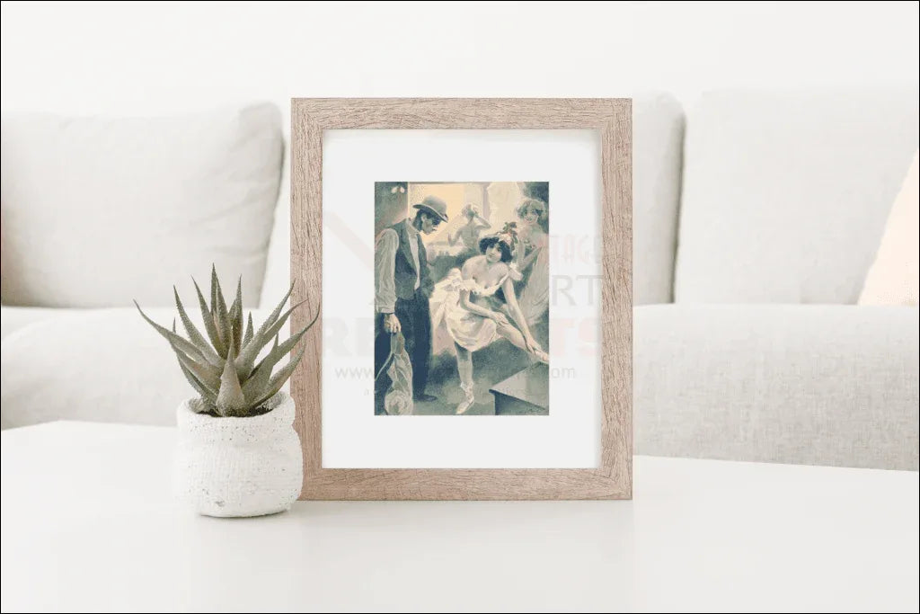 Femme de Theatre 6 - VINTAGEARTREPRINTS.COM